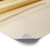 Pfannkuchen und Ahornsirup Poster (Ecke)