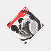 Pfannkuchen und Gabelpapier Napkins Serviette (Ecke)