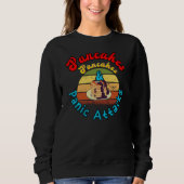 Pfannkuchen und Panikattacken Sweatshirt (Vorderseite)
