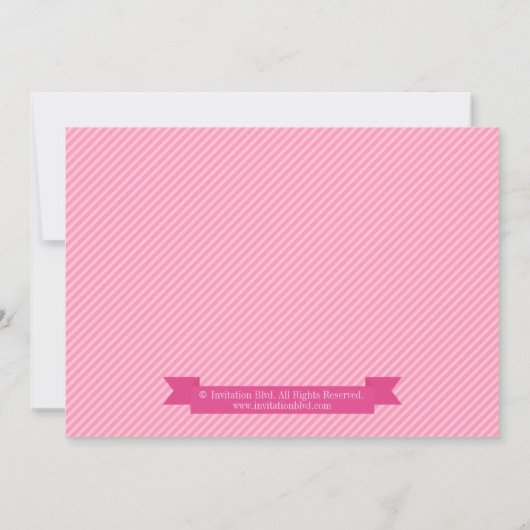 Pfannkuchen und Pyjamassleepover-Party Einladung (Rückseite)