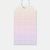 Pfannkuchen und Schnuller Brunch Babydusche Geschenkanhänger (Rückseite)