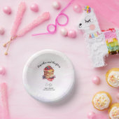 Pfannkuchen und Schnuller Brunch Babydusche Pappteller (Party)