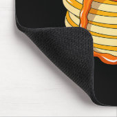 Pfannkuchen und Sirup Mousepad (Ecke)