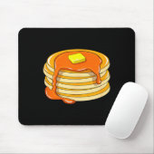 Pfannkuchen und Sirup Mousepad (Mit Mouse)