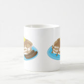 Pfannkuchen-Wurst Kaffeetasse (Mittel)