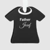 Pfarrer Clergy's Clerical Collar Ornament (Vorderseite)