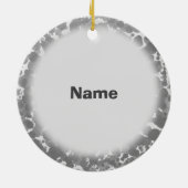 Pfarrer Keramik Ornament (Hinten)