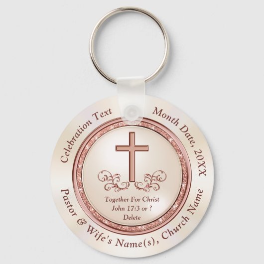 Pfarrer Leo, 30. Schlüsselanhänger der Kirche (Vorderseite)