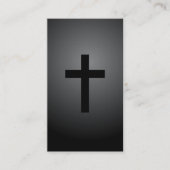 Pfarrer Visitenkarte (Vorderseite)