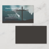 Pfarrkirche mit Kreuz Visitenkarte (Vorne/Hinten)