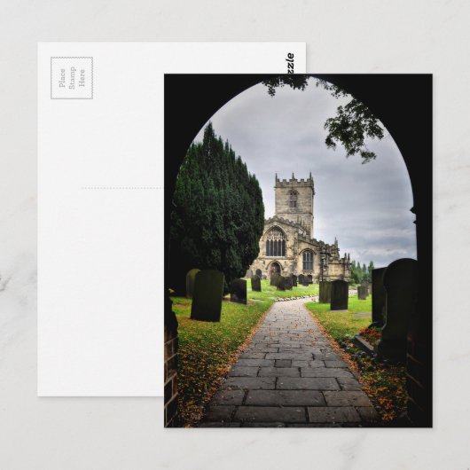 Pfarrkirche Postkarte (Vorne/Hinten)