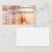 Pfarrkirche Umkehrende Visitenkarten Visitenkarte (Vorne/Hinten)