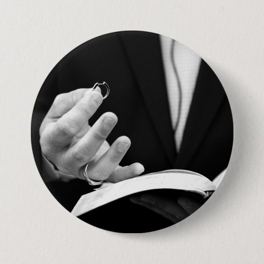 Pfarrring Button (Vorderseite)