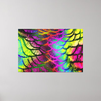 Pfau 1 gepanzerte Canvas Leinwanddruck