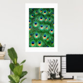 Pfau#2-Poster Poster (Heimbüro)