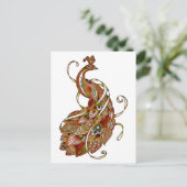 Pfau 2b postkarte (Stehend Vorderseite)