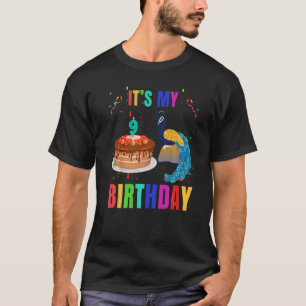 Pfau 9. Geburtstag Niedliche Vögel Tier Grafik T-Shirt