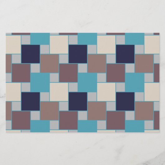 Pfau am Strand Briefpapier (Vorderseite)