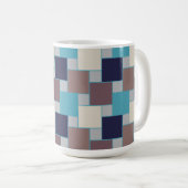 Pfau am Strand Kaffeetasse (VorderseiteRechts)