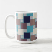 Pfau am Strand Kaffeetasse (Links)