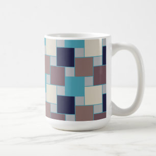 Pfau am Strand Kaffeetasse