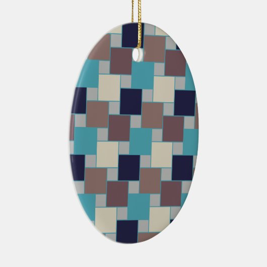 Pfau am Strand Keramikornament (Rechts)