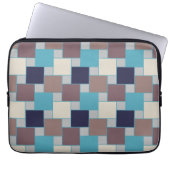 Pfau am Strand Laptopschutzhülle (Vorderseite)