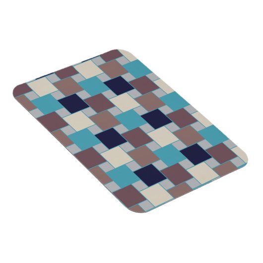 Pfau am Strand Magnet (Rechte Seite)