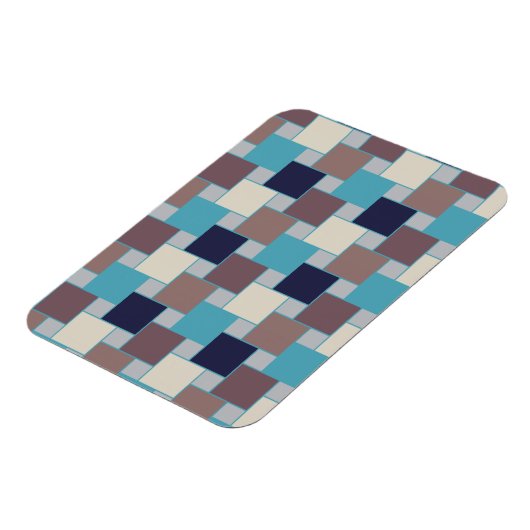 Pfau am Strand Magnet (Linke Seite)