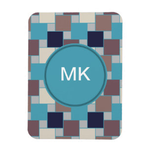 Pfau am Strand Magnet