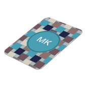 Pfau am Strand Magnet (Linke Seite)