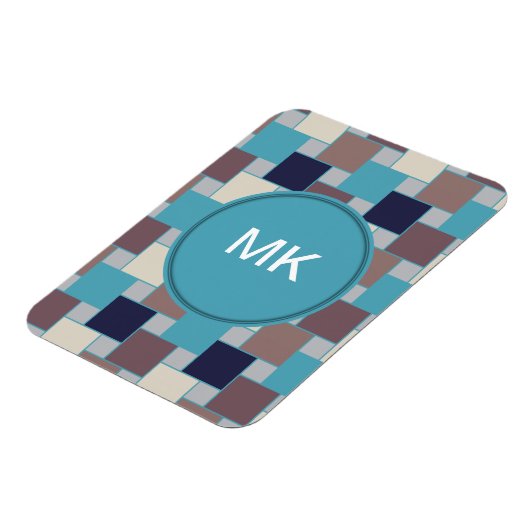 Pfau am Strand Magnet (Linke Seite)