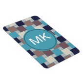 Pfau am Strand Magnet (Rechte Seite)