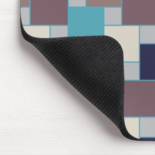 Pfau am Strand Mousepad (Ecke)