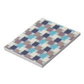 Pfau am Strand Notizblock (Rotiert)