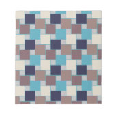 Pfau am Strand Notizblock (Vorderseite)