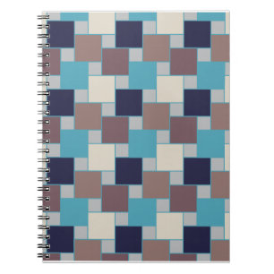 Pfau am Strand Notizblock