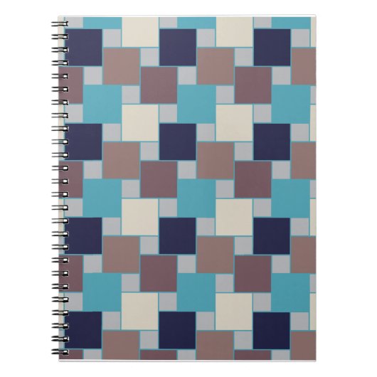 Pfau am Strand Notizblock (Vorderseite)