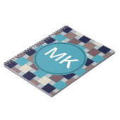 Pfau am Strand Notizblock (Linke Seite)