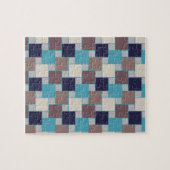 Pfau am Strand Puzzle (Horizontal)