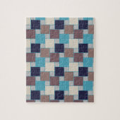 Pfau am Strand Puzzle (Vertikal)