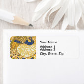 Pfau Antike Vintage Farbe (Insitu)