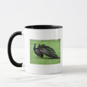 Pfau auf dem Gebiet Tasse (Links)