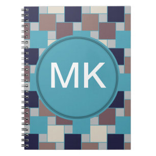 Pfau auf dem Strand Notizblock