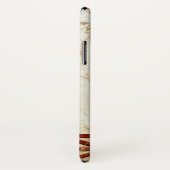 Pfau auf Fresco Antikes antikes Gemälde Case-Mate iPhone Hülle (Hinten/Rechts)