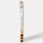 Pfau auf Fresco Antikes antikes Gemälde Case-Mate iPhone Hülle (Rückseite / Links)