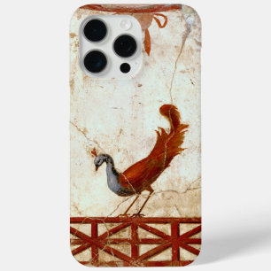 Pfau auf Fresko Antike römische Malerei iPhone 15 Pro Max Hülle