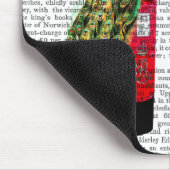 Pfau auf Postbox Mousepad (Ecke)