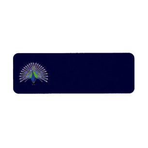 Pfau-Aufkleber