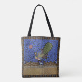 Pfau aus Qing-Dynastie Tasche (Rückseite)